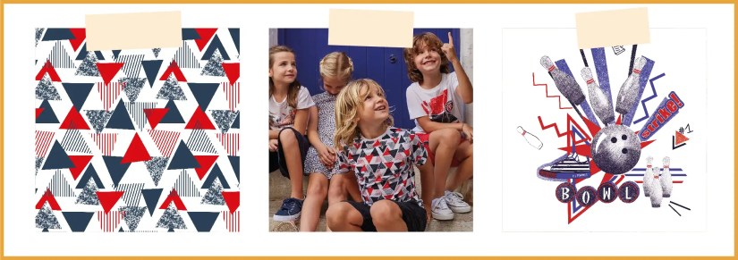 collection mode enfant création de motif