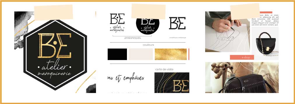 exemple réalisation charte graphique freelance