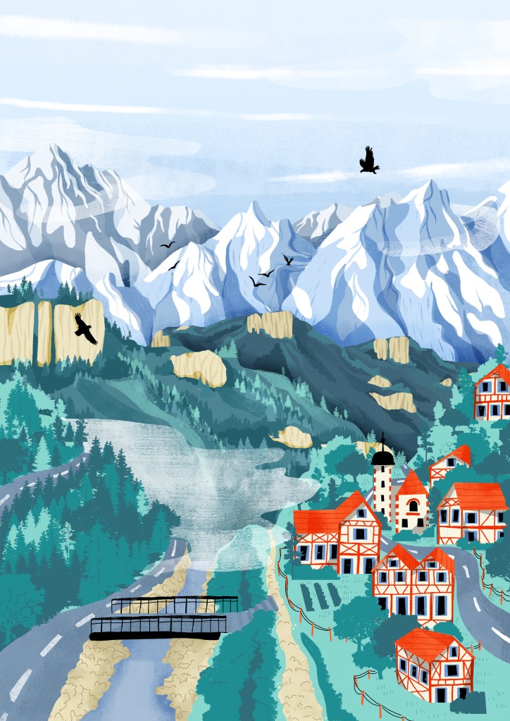 illustration tourisme