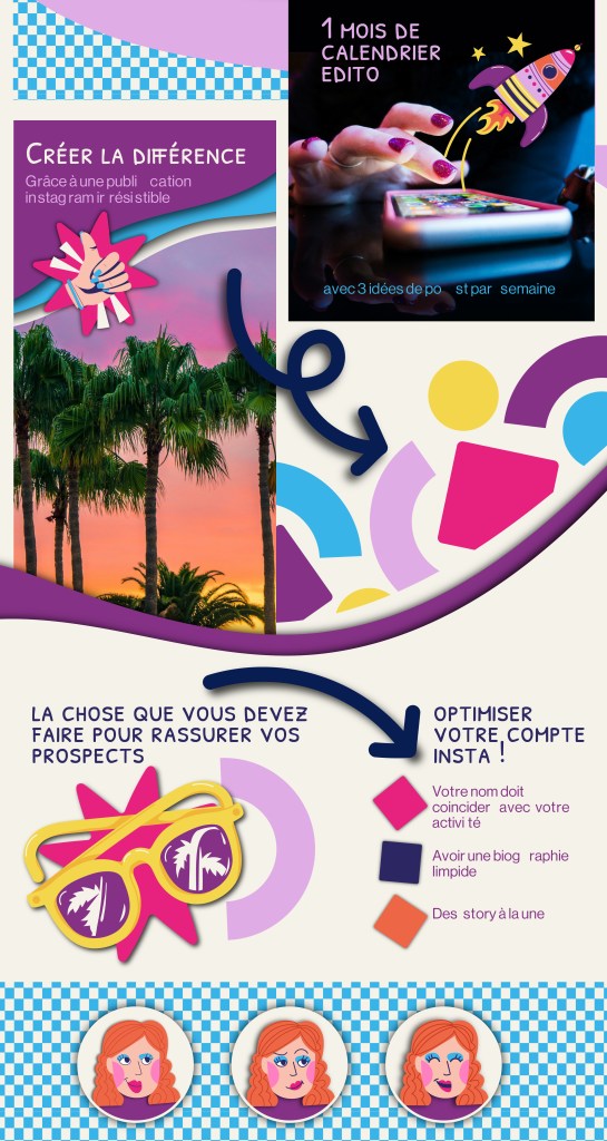 identité visuelle colorée