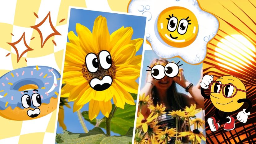 moodboard style cartoon inspiration graphique