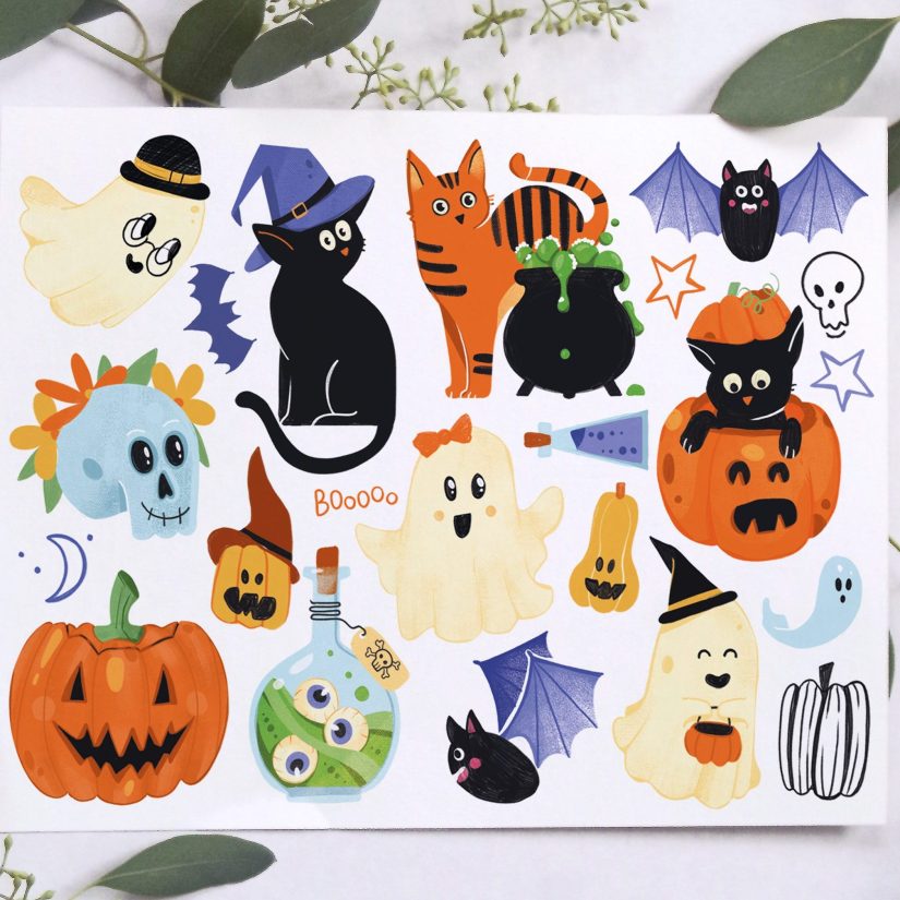 planche illustration tatouage