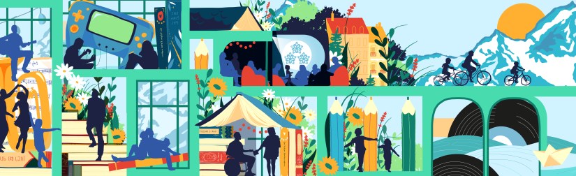 illsutration bibliothèque grenoble