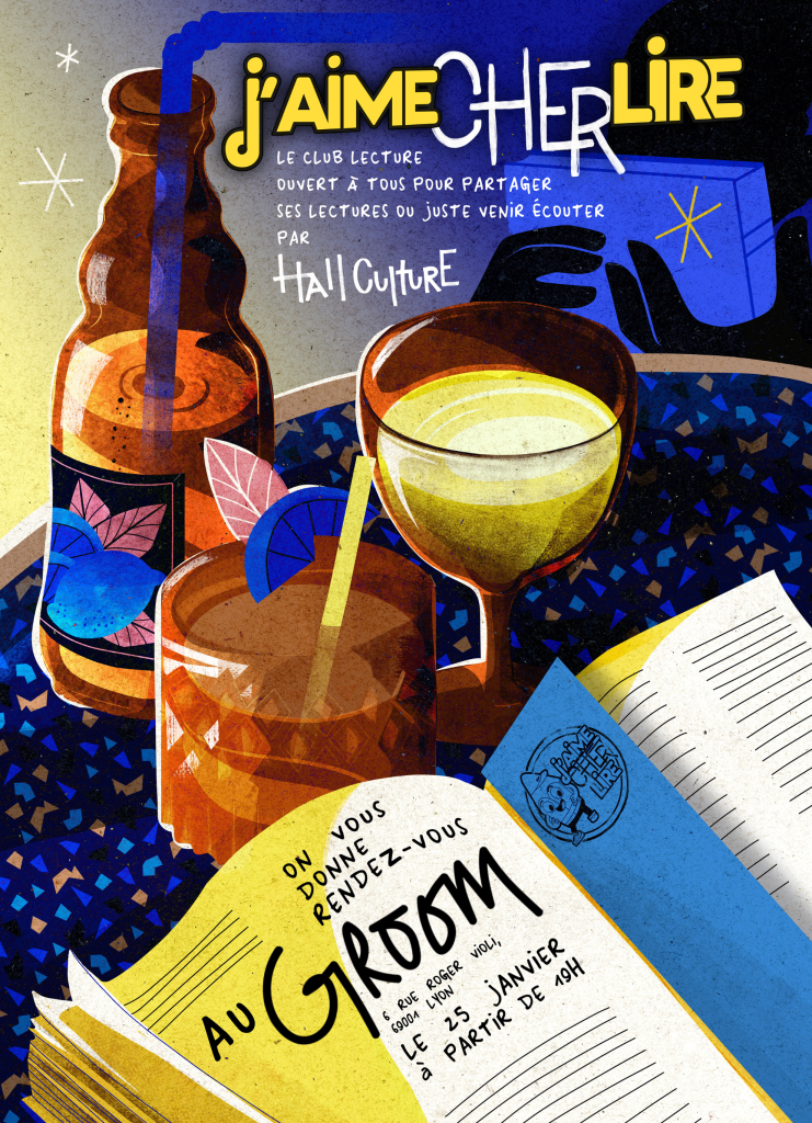 illustration affiche évènement Lyon