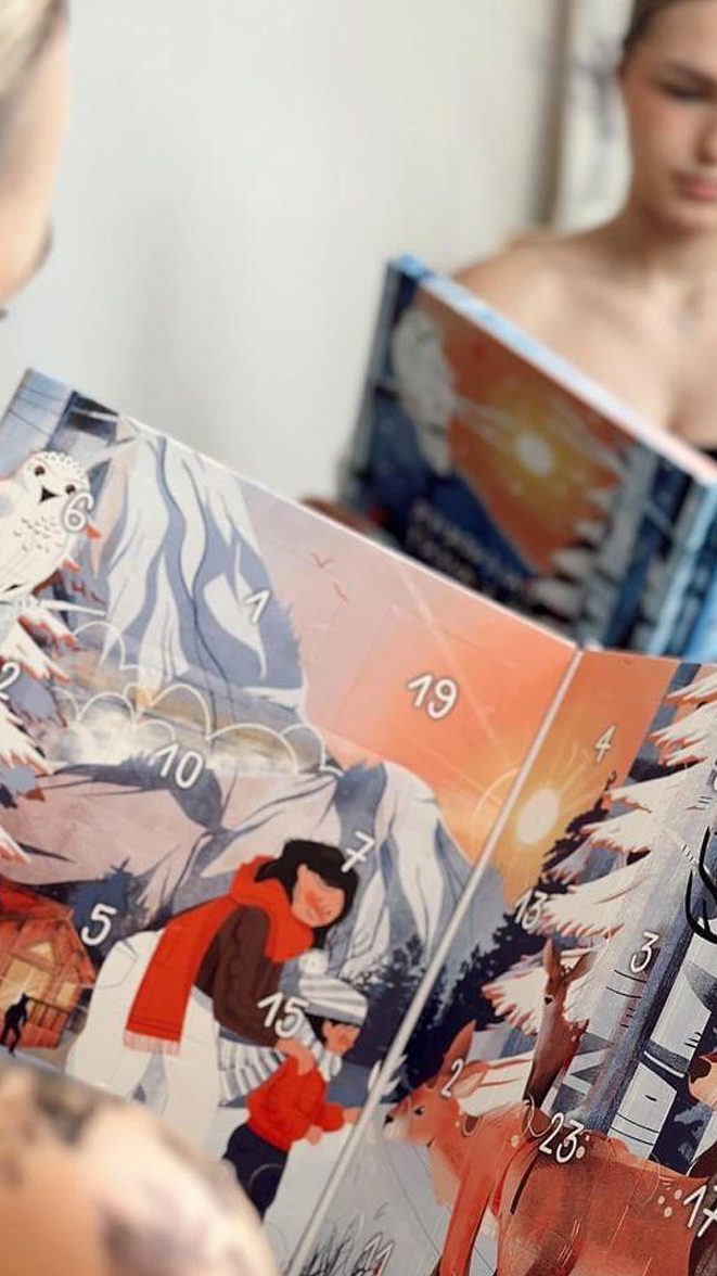 illustration calendrier de l'avent