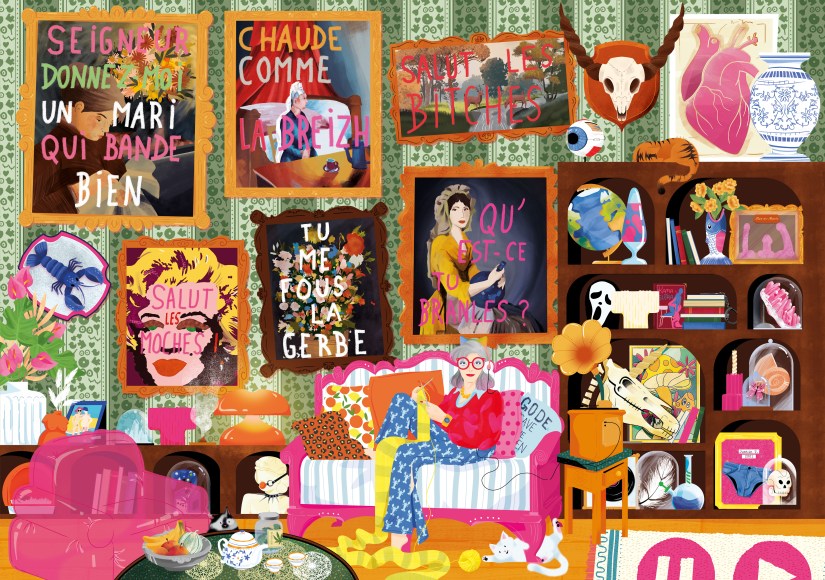 illustration puzzle 2000 pièces