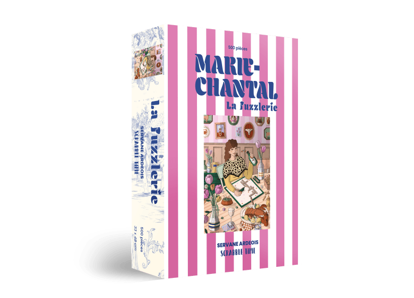 mock up boite de puzzle