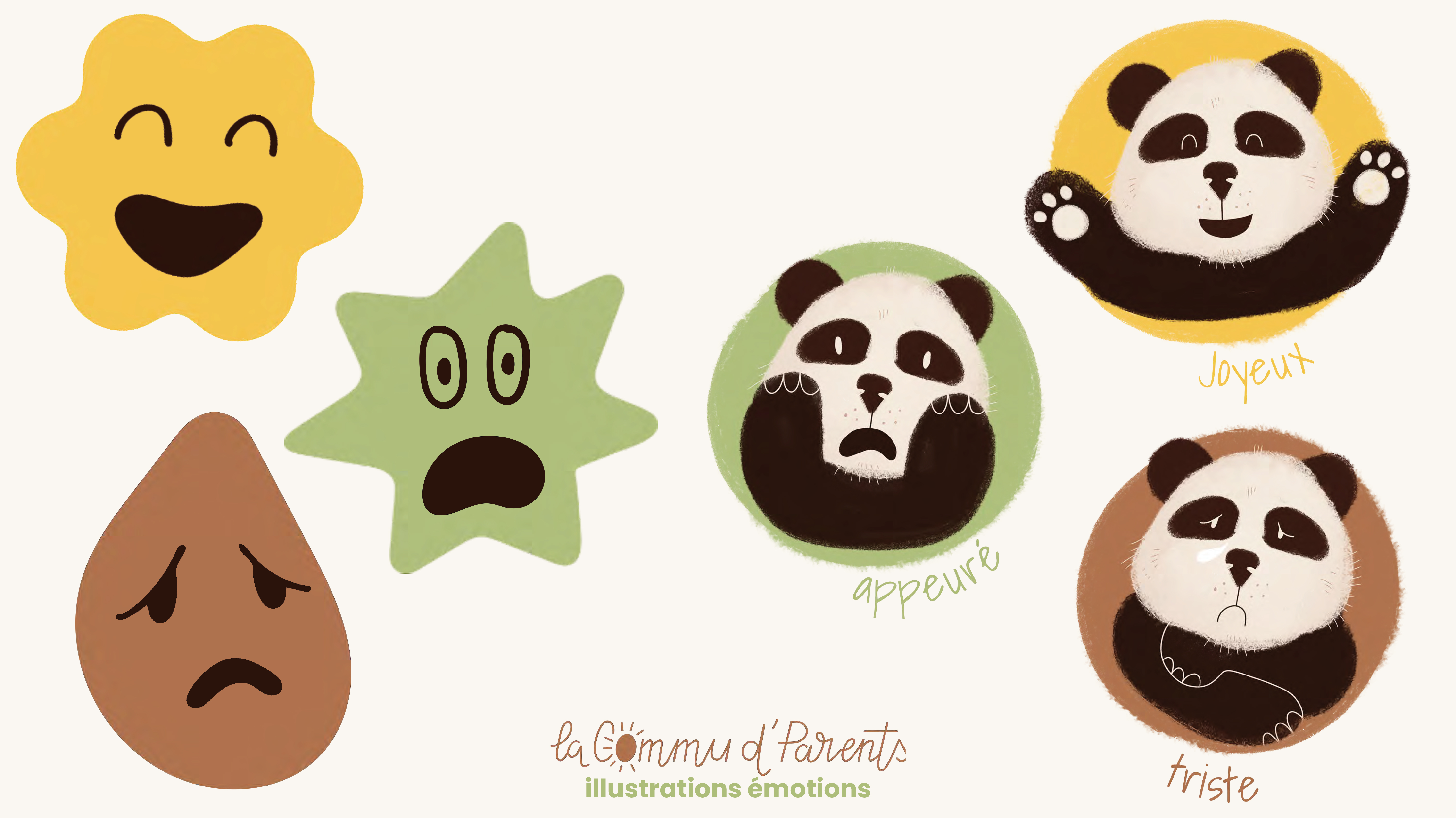 identité visuelle famille enfant