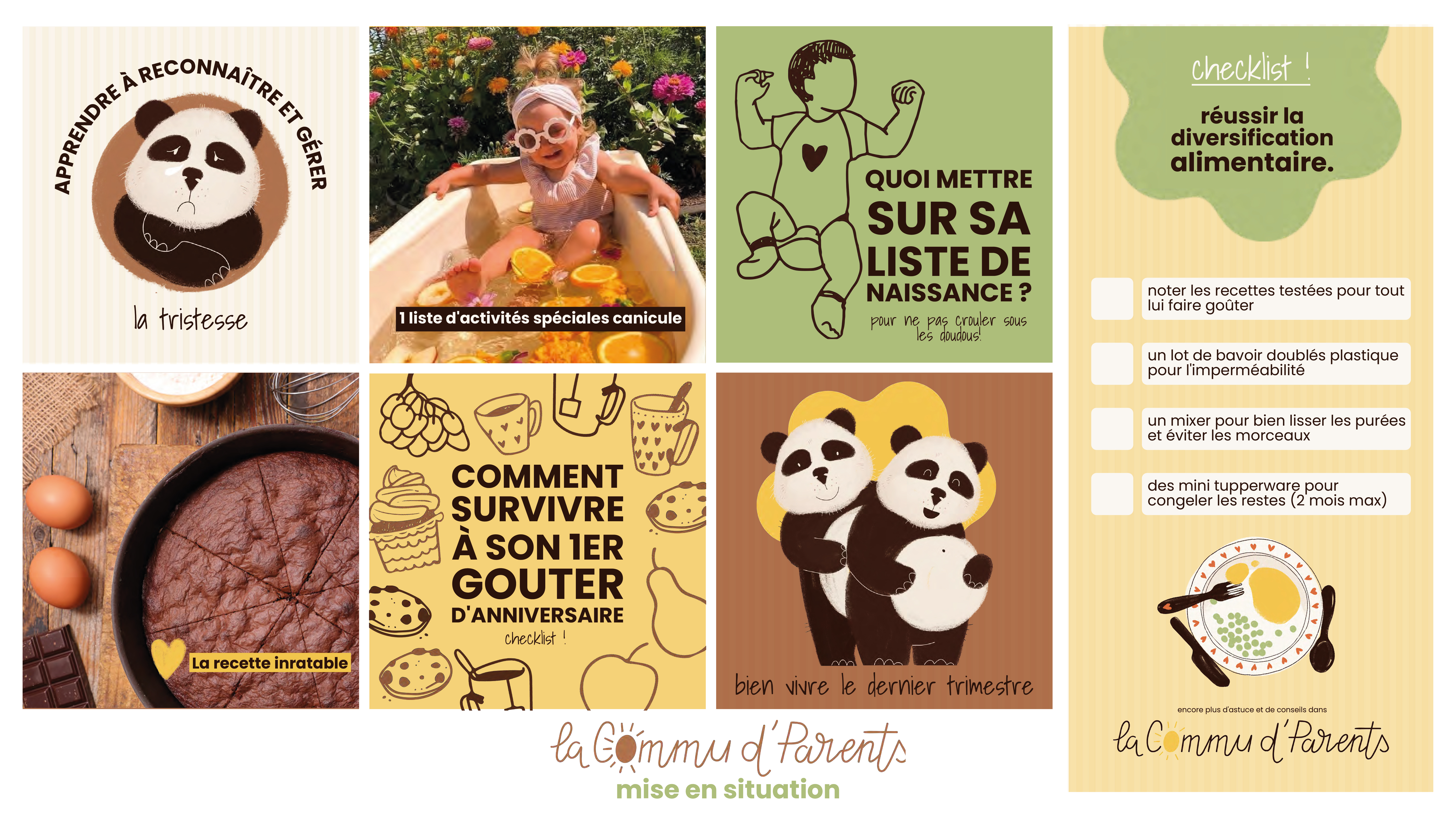 identité visuelle famille enfant