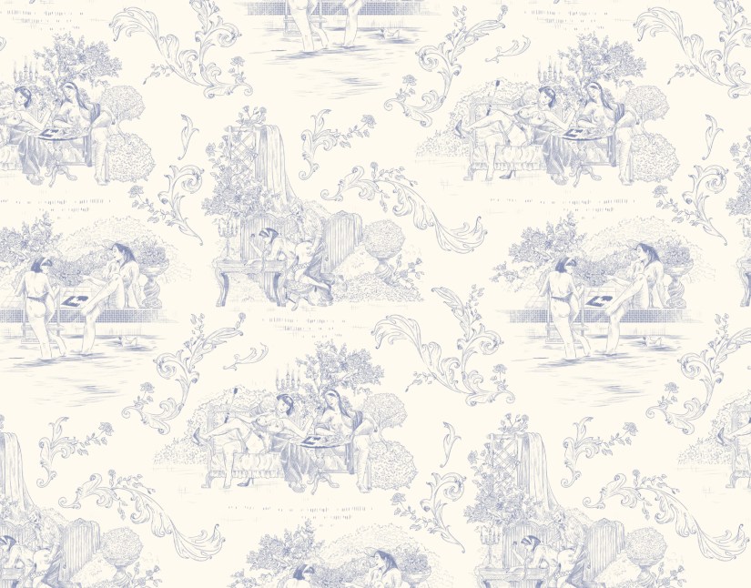 motif toile de jouy érotique