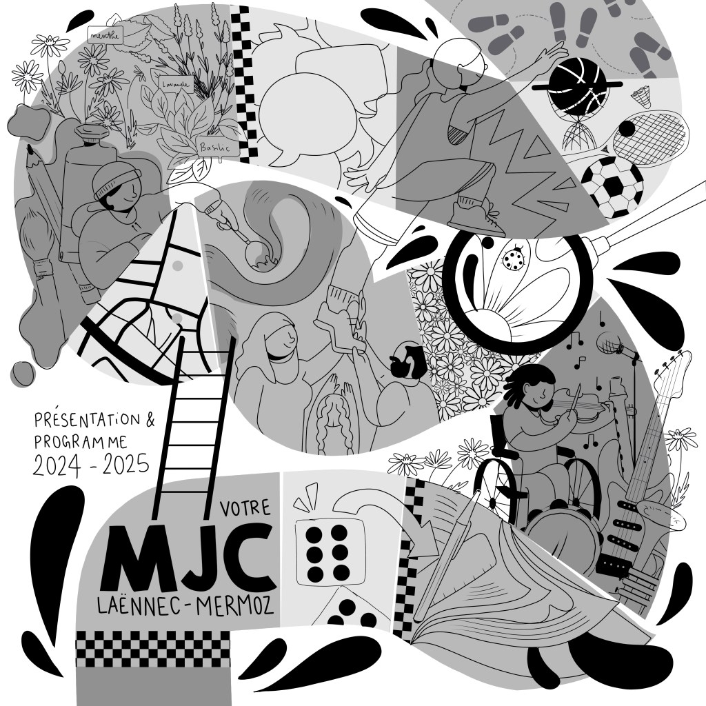 version noir et blanc